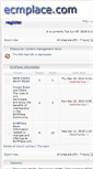 Mobile Screenshot of ecmplace.com